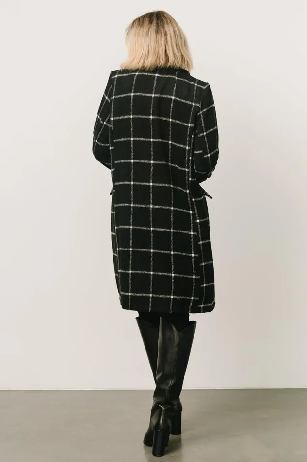 Women Sanders Trench Jacket Black Baltic Born Outerwear Women Sanders Trench Jacket Black Baltic Born Outerwear