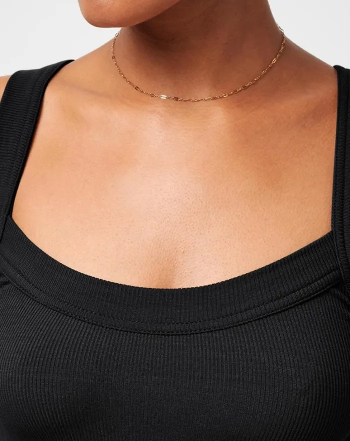 Women Shirts and Tops TravisMathew OUR LITTLE SECRET CLOUD TANK Black