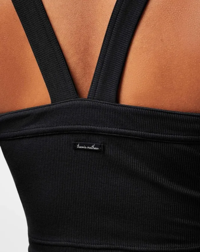 Women Shirts and Tops TravisMathew OUR LITTLE SECRET CLOUD TANK Black