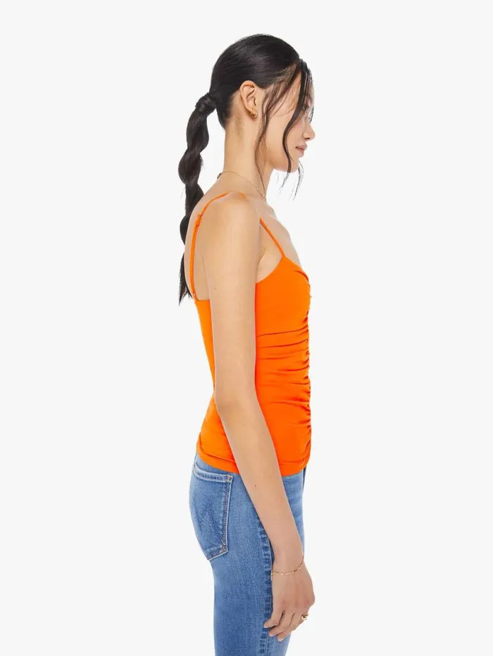 Women Shirts Mother Denim Aria Top Orange