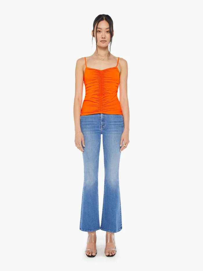 Women Shirts Mother Denim Aria Top Orange