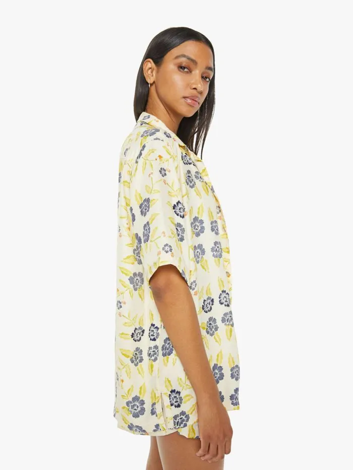 Women Shirts Mother Denim Kevin Shirt Prairie Indigo