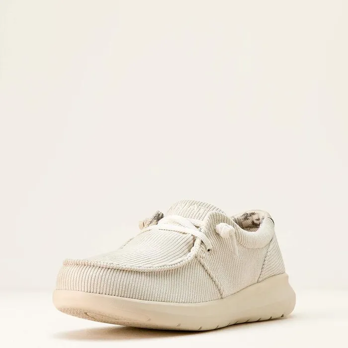 Women Shoes and Sneakers Ariat Hilo Shoe Cream Corduroy