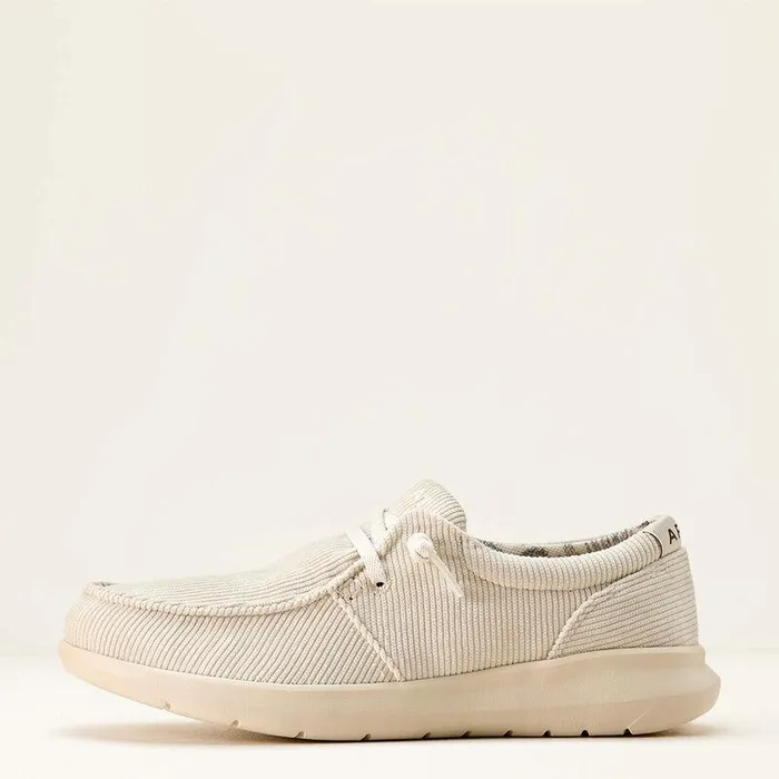 Women Shoes and Sneakers Ariat Hilo Shoe Cream Corduroy