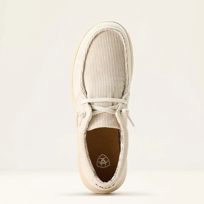 Women Shoes and Sneakers Ariat Hilo Shoe Cream Corduroy