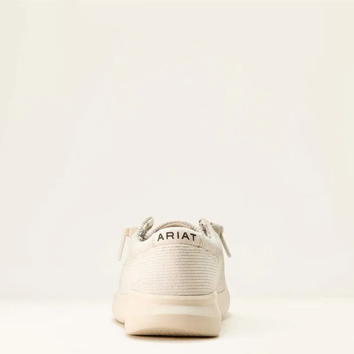 Women Shoes and Sneakers Ariat Hilo Shoe Cream Corduroy