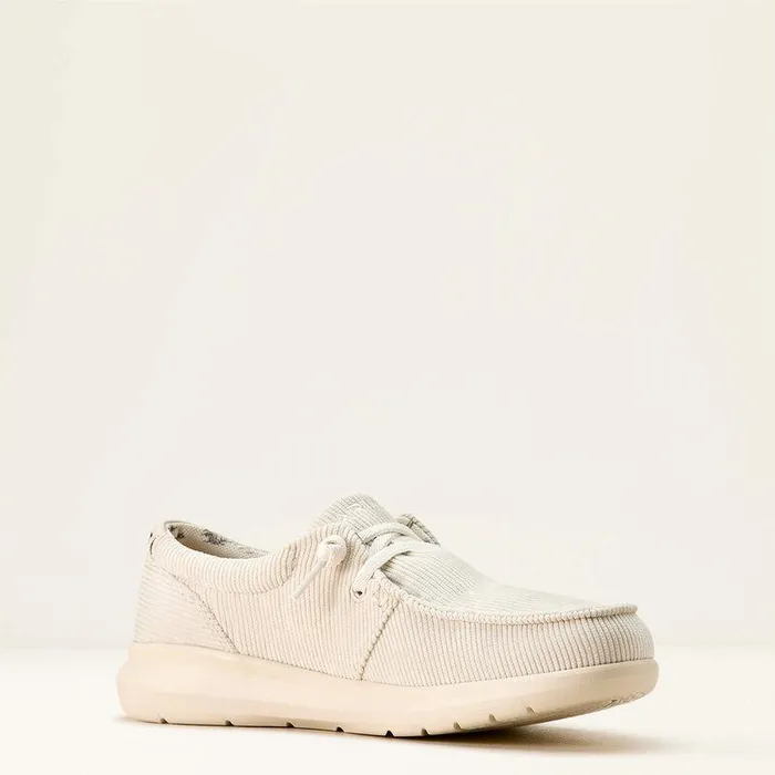 Women Shoes and Sneakers Ariat Hilo Shoe Cream Corduroy