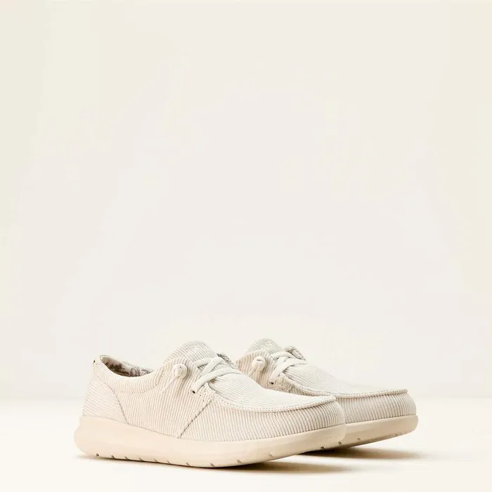 Women Shoes and Sneakers Ariat Hilo Shoe Cream Corduroy
