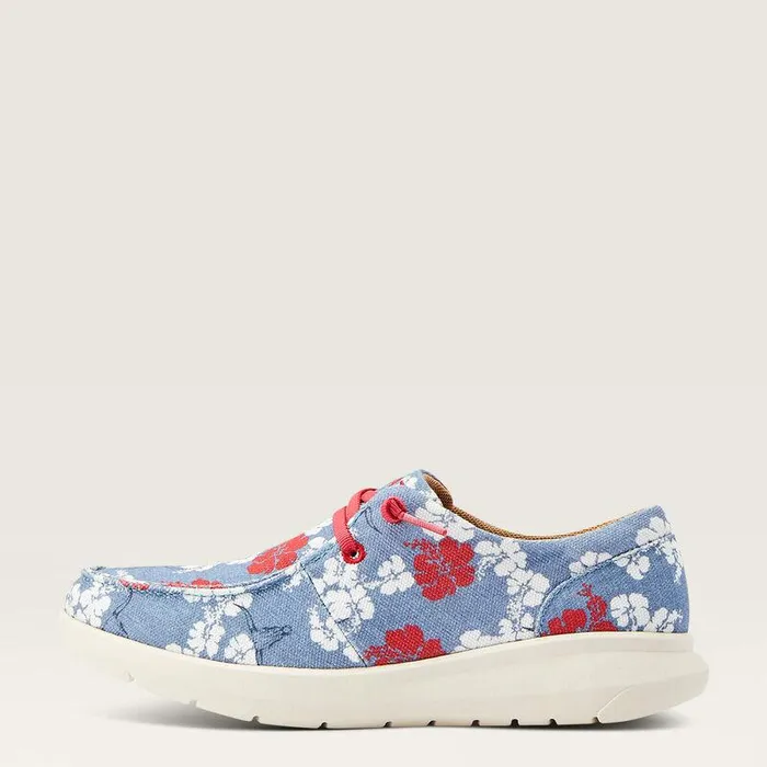 Women Shoes and Sneakers Ariat Hilo Western Aloha Red White And Blue Pareau Prin Women Shoes and Sneakers Ariat Hilo Western Aloha Red White And Blue Pareau Prin
