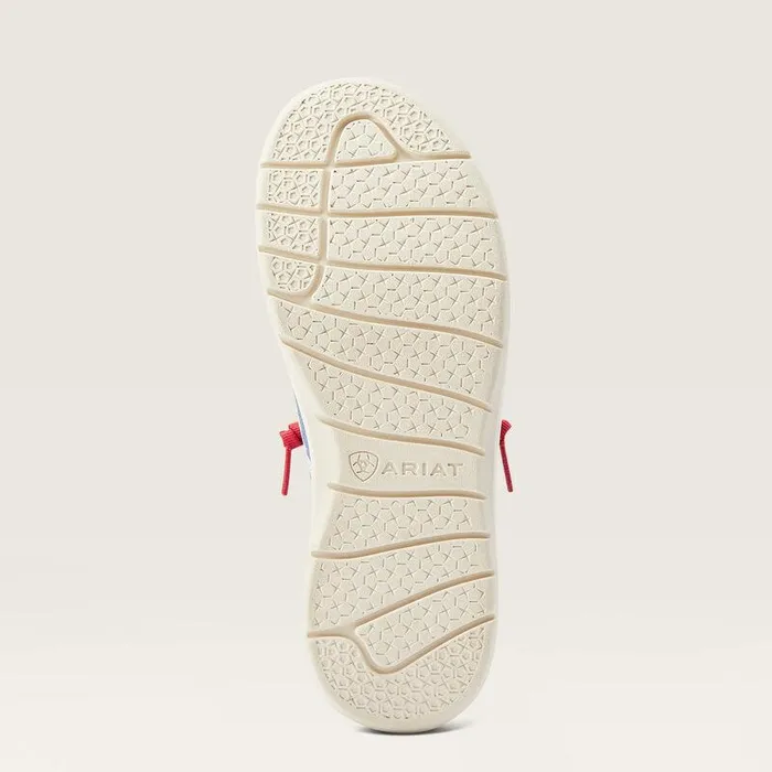 Women Shoes and Sneakers Ariat Hilo Western Aloha Red White And Blue Pareau Prin Women Shoes and Sneakers Ariat Hilo Western Aloha Red White And Blue Pareau Prin