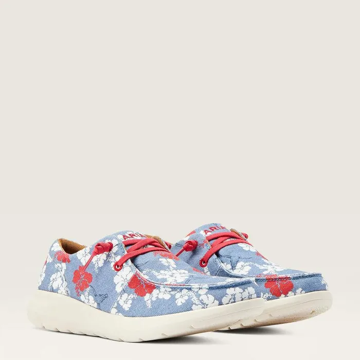 Women Shoes and Sneakers Ariat Hilo Western Aloha Red White And Blue Pareau Prin Women Shoes and Sneakers Ariat Hilo Western Aloha Red White And Blue Pareau Prin