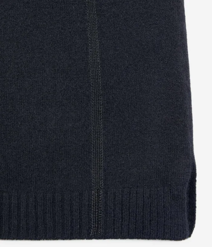 Women Short Black Cashmere Sweater Dress THE KOOPLES Dresses and Jumpsuits