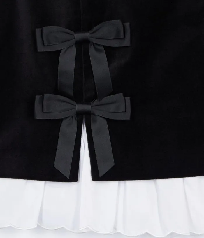 Women Short Black Velvet Skirt THE KOOPLES Skirts and Shorts