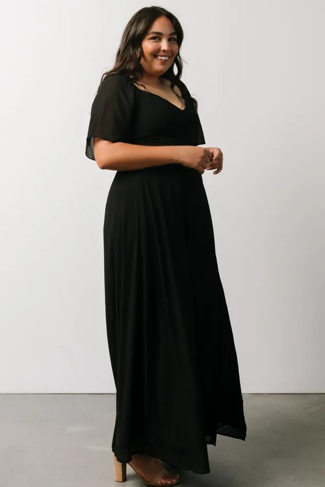 Women Sierra Sweetheart Maxi Dress Black Baltic Born The Guest Edit Women Sierra Sweetheart Maxi Dress Black Baltic Born The Guest Edit