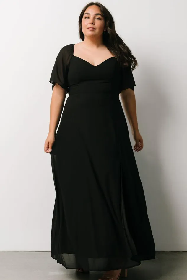 Women Sierra Sweetheart Maxi Dress Black Baltic Born The Guest Edit Women Sierra Sweetheart Maxi Dress Black Baltic Born The Guest Edit