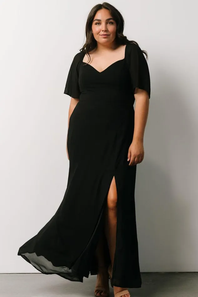 Women Sierra Sweetheart Maxi Dress Black Baltic Born The Guest Edit Women Sierra Sweetheart Maxi Dress Black Baltic Born The Guest Edit