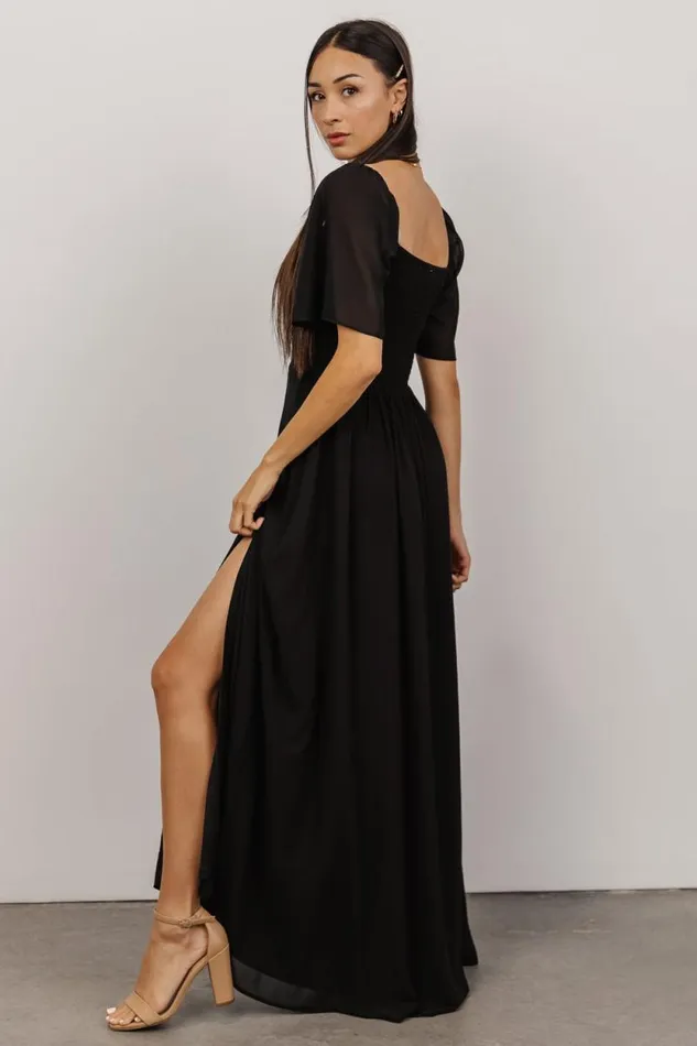 Women Sierra Sweetheart Maxi Dress Black Baltic Born The Guest Edit Women Sierra Sweetheart Maxi Dress Black Baltic Born The Guest Edit