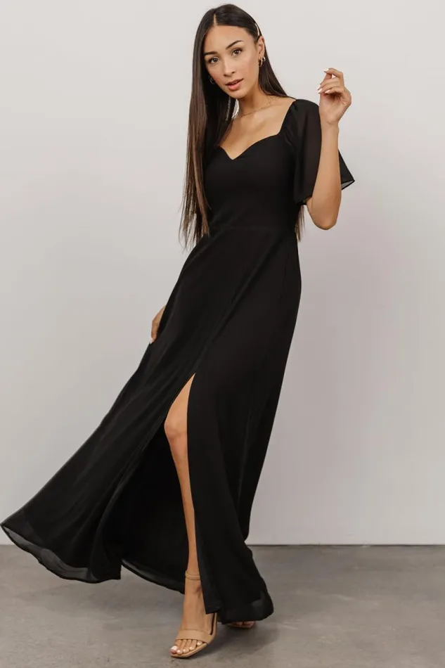 Women Sierra Sweetheart Maxi Dress Black Baltic Born The Guest Edit Women Sierra Sweetheart Maxi Dress Black Baltic Born The Guest Edit