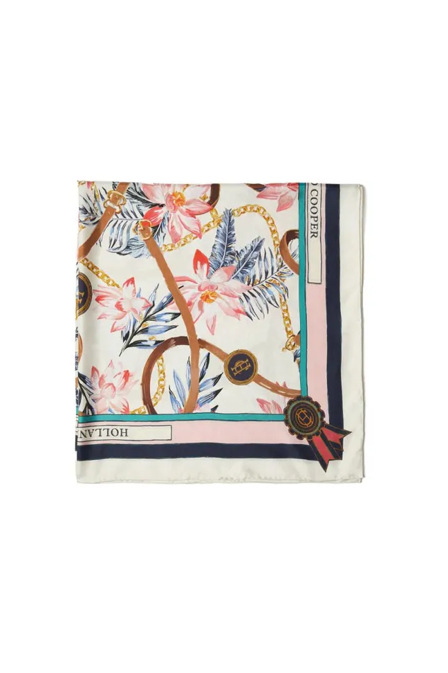 Women Silk Scarf Seychelles Holland Cooper Scarves