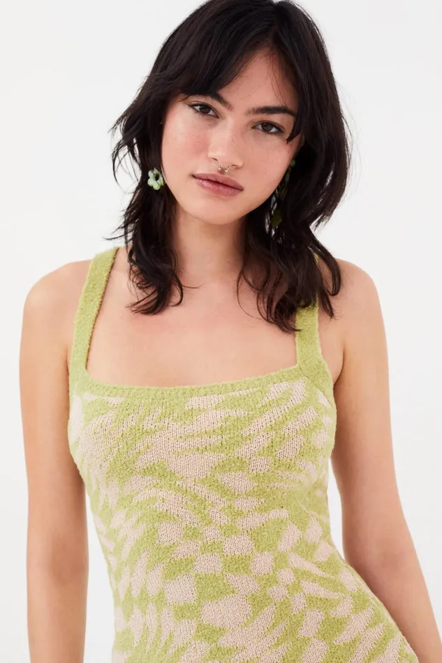 Women Simone Mini Dress Green For Love and Lemons Dresses Women Simone Mini Dress Green For Love and Lemons Dresses