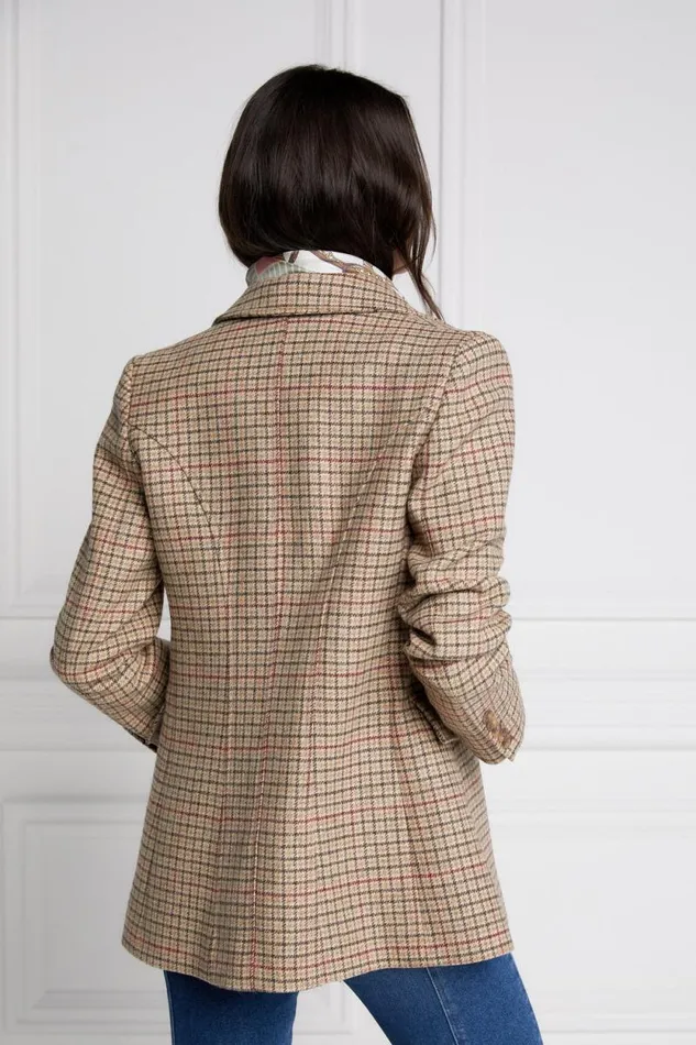 Women Single Breasted Blazer Charlton Tweed Holland Cooper Tailoring