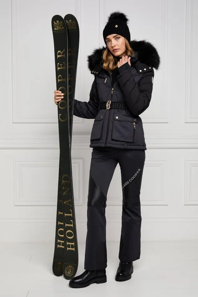 Women Ski Salopettes Black Holland Cooper Salopettes Women Ski Salopettes Black Holland Cooper Salopettes