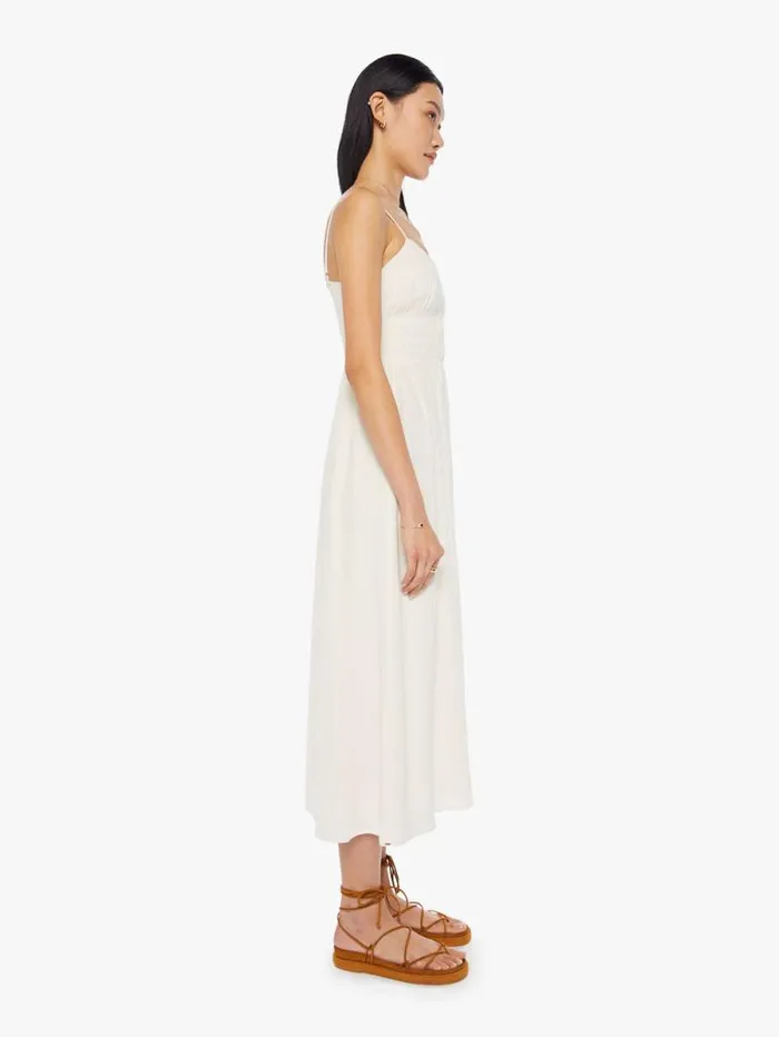 Women Skirts and Dresses Mother Denim Stylla Dress White Agate