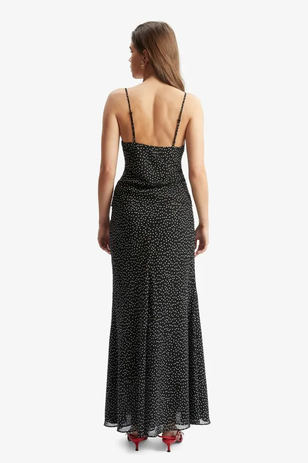 Women Skirts Bardot Monroe Maxi Skirt In Black Spot Black Spot Women Skirts Bardot Monroe Maxi Skirt In Black Spot Black Spot