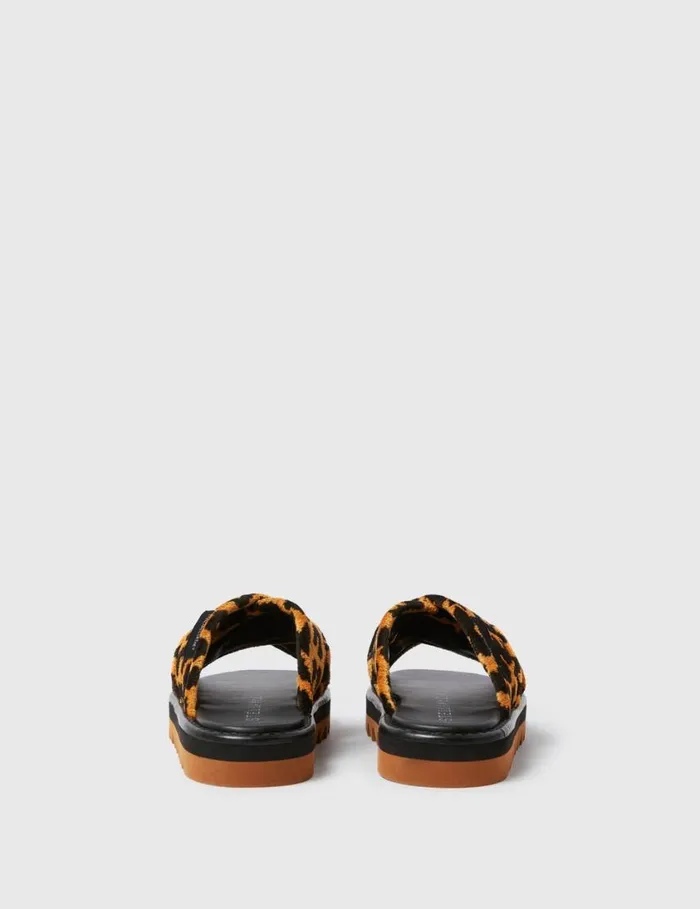 Women SneakElyse Leopard Twisted Sandals Leopard Print Stella McCartney Sandals Women SneakElyse Leopard Twisted Sandals Leopard Print Stella McCartney Sandals