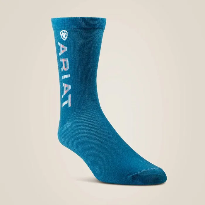 Women Socks Ariat Adobe Canyon Crew Sock 2 Pair Multi Color Pack Redandturquoise Women Socks Ariat Adobe Canyon Crew Sock 2 Pair Multi Color Pack Redandturquoise