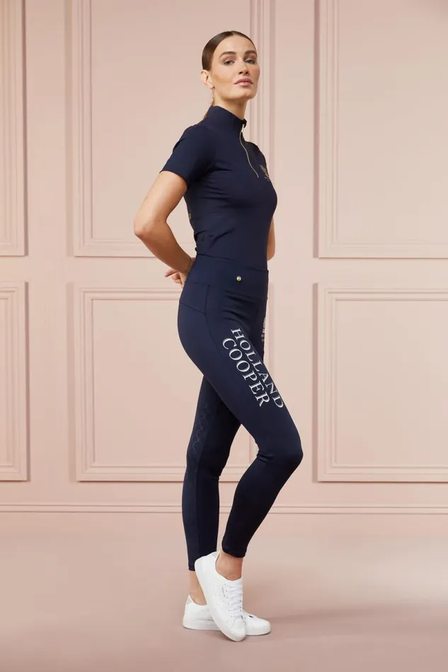Women Sport Legging Ink Navy Holland Cooper Leggings