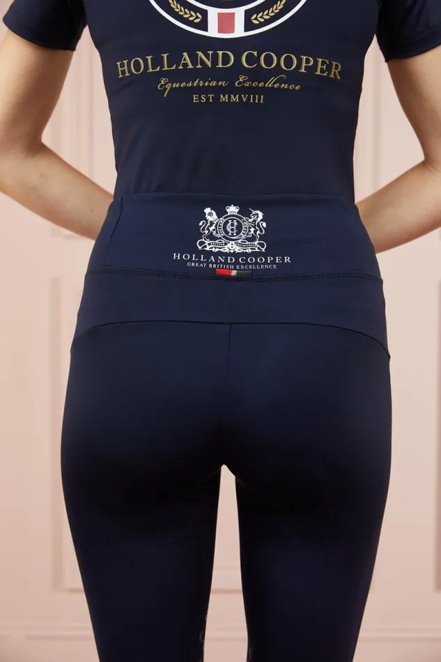 Women Sport Legging Ink Navy Holland Cooper Leggings