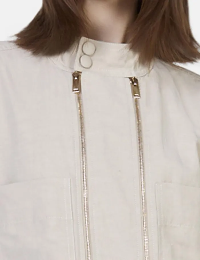 Women Stella Iconics Utility Jumpsuit Desert Beige Stella McCartney Jumpsuits