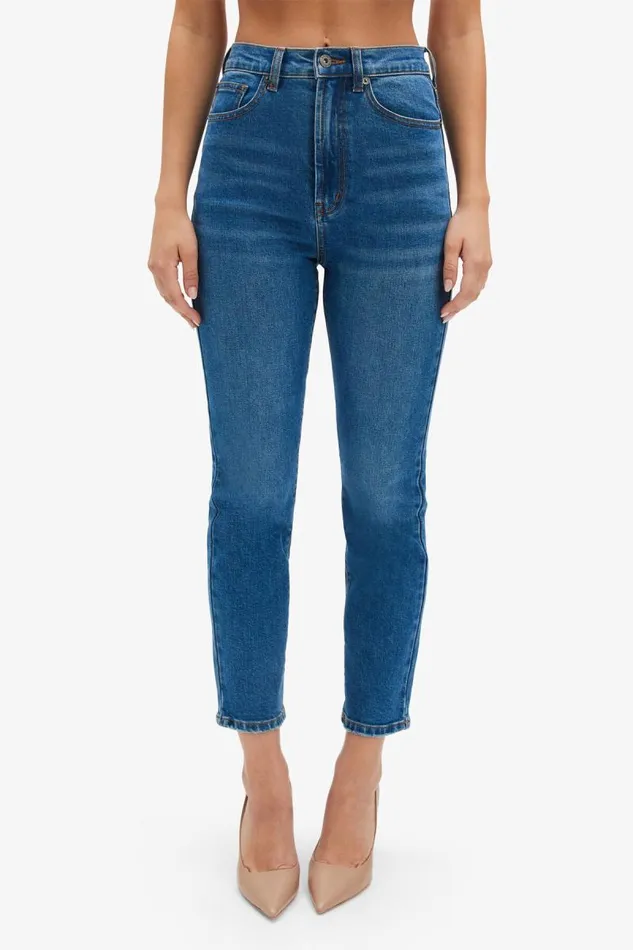 Women Straight Jean Bardot Heidi Straight Leg Jeans In Dark Denim Dark Denim Women Straight Jean Bardot Heidi Straight Leg Jeans In Dark Denim Dark Denim