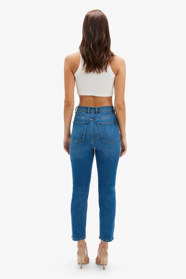 Women Straight Jean Bardot Heidi Straight Leg Jeans In Dark Denim Dark Denim Women Straight Jean Bardot Heidi Straight Leg Jeans In Dark Denim Dark Denim