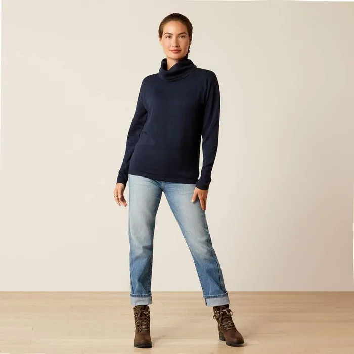 Women Sweaters and Cardigans Ariat Lexi Sweater Navy