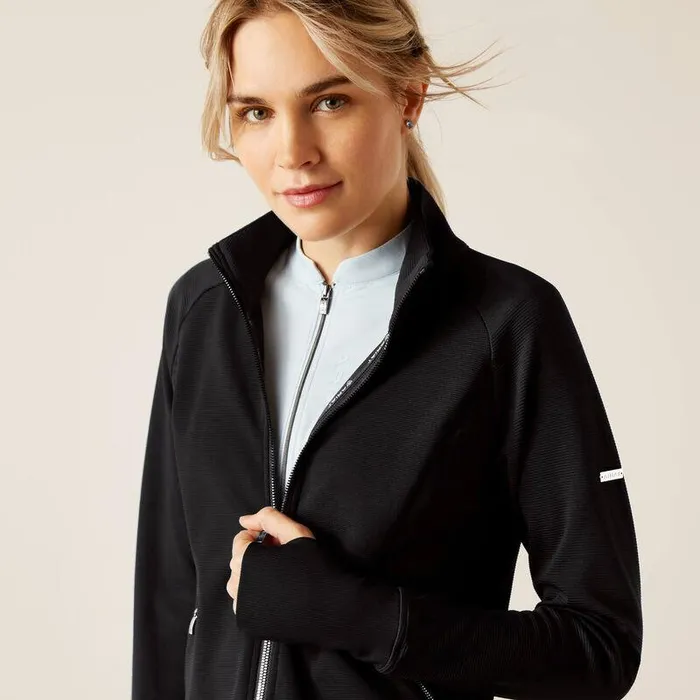 Women Sweatshirts and Hoodies Ariat Bellatrix Full Zip Sweatshirt Black Women Sweatshirts and Hoodies Ariat Bellatrix Full Zip Sweatshirt Black
