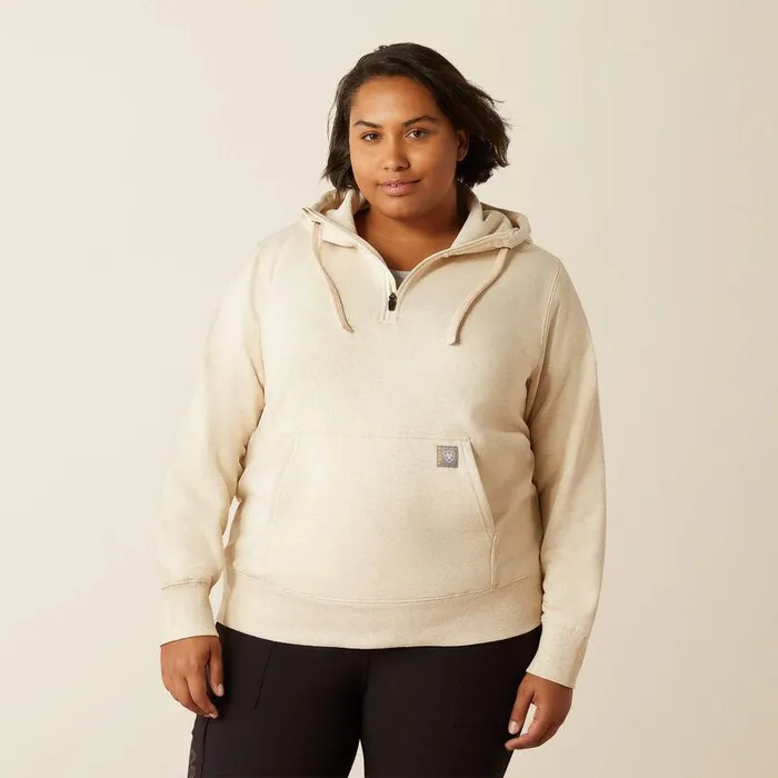 Women Sweatshirts and Hoodies Ariat Rebar Skill Set 12 Zip Hoodie Sun Kiss Heather