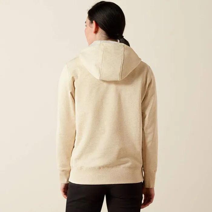 Women Sweatshirts and Hoodies Ariat Rebar Skill Set 12 Zip Hoodie Sun Kiss Heather