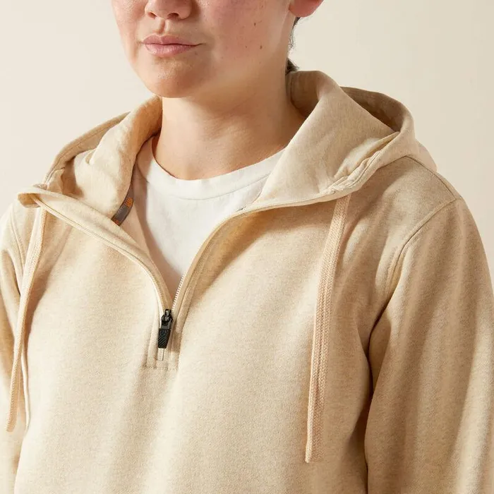 Women Sweatshirts and Hoodies Ariat Rebar Skill Set 12 Zip Hoodie Sun Kiss Heather