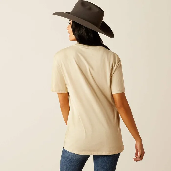 Women TShirts and Tops Ariat Ariat Horse With No Name TShirt Natural