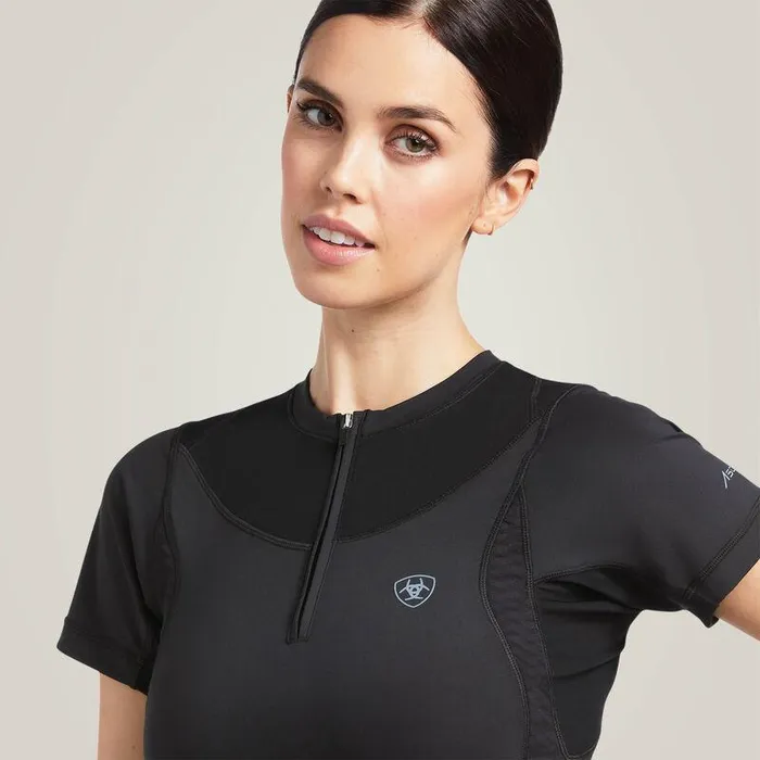 Women TShirts and Tops Ariat Ascent 14 Zip Baselayer Black Women TShirts and Tops Ariat Ascent 14 Zip Baselayer Black