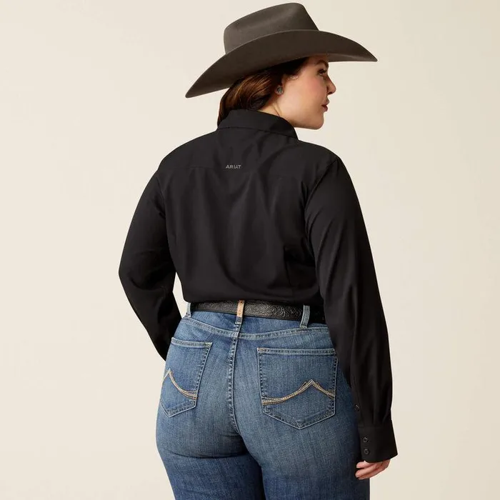 Women TShirts and Tops Ariat Kirby Pro Shirt Black