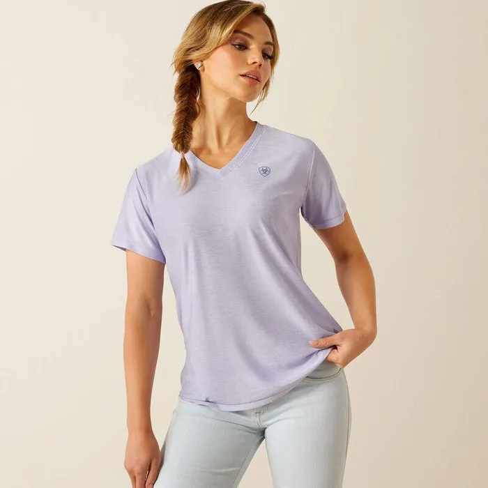 Women TShirts and Tops Ariat Laguna Shirt Sweet Lavender