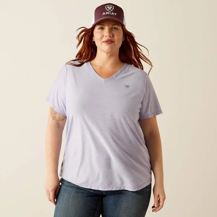Women TShirts and Tops Ariat Laguna Shirt Sweet Lavender Women TShirts and Tops Ariat Laguna Shirt Sweet Lavender