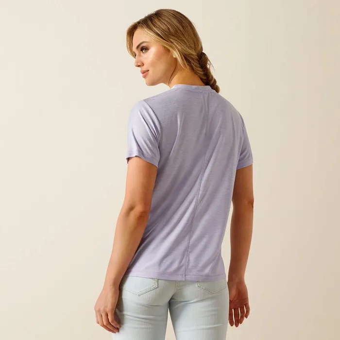 Women TShirts and Tops Ariat Laguna Shirt Sweet Lavender Women TShirts and Tops Ariat Laguna Shirt Sweet Lavender