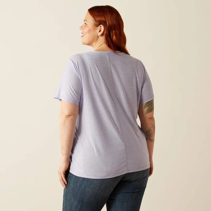 Women TShirts and Tops Ariat Laguna Shirt Sweet Lavender Women TShirts and Tops Ariat Laguna Shirt Sweet Lavender