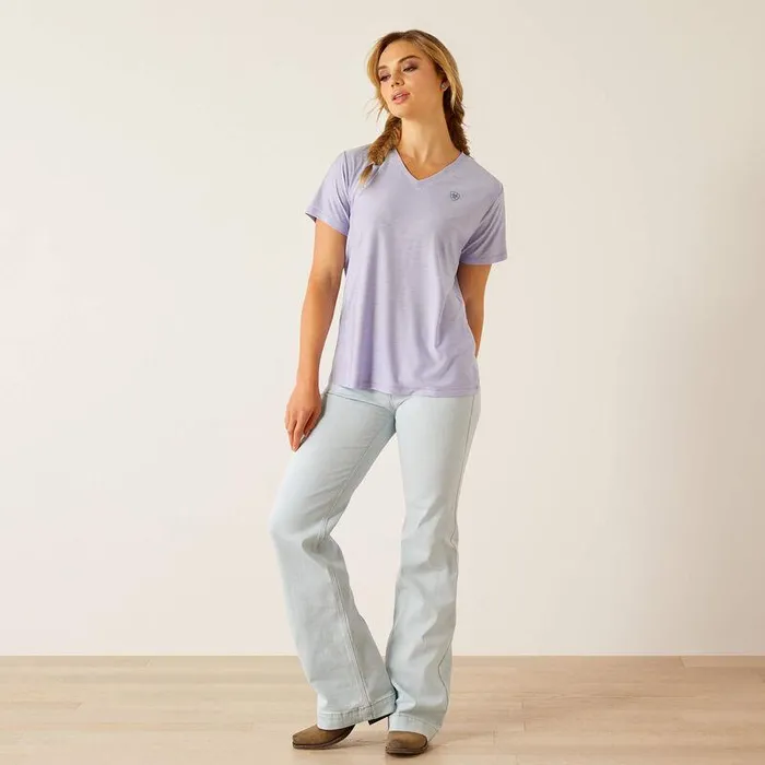 Women TShirts and Tops Ariat Laguna Shirt Sweet Lavender Women TShirts and Tops Ariat Laguna Shirt Sweet Lavender