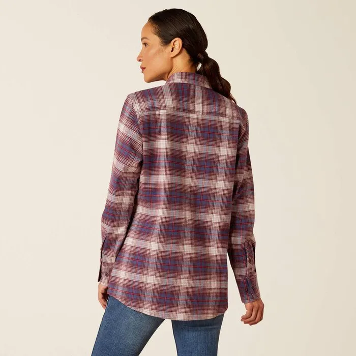Women TShirts and Tops Ariat Rebar Flannel DuraStretch Work Shirt Pearl Grey Women TShirts and Tops Ariat Rebar Flannel DuraStretch Work Shirt Pearl Grey