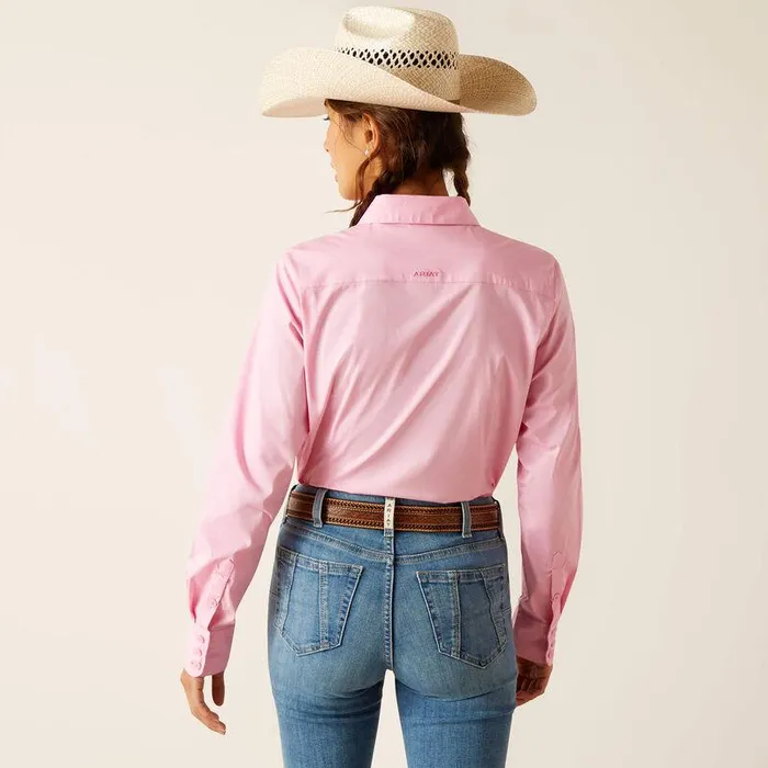 Women TShirts and Tops Ariat Team Kirby Stretch Shirt Prism Pink Women TShirts and Tops Ariat Team Kirby Stretch Shirt Prism Pink